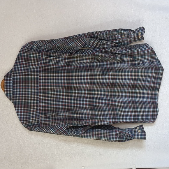 Forsyth of Canada Men's Long sleeve Button Down Non Iron Size Medium Multi plaid - Picture 6 of 11